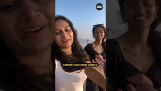 Beach Vlog Gone Wrong 😂 | Badi Behen - Choti Behen - Part 45 | #shorts | Shorts Break