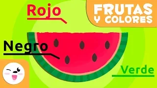Aprende las frutas y sus colores | Vocabulario para niños