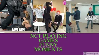 NCT PLAYING GAMES FUNNY MOMENTS