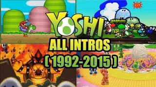 History of Yoshi - All Game Intros 1992 - 2015  (SNES, N64, GBA, DS, 3DS, WiiU )