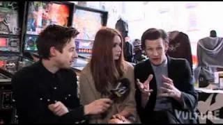Doctor Who Cast are Pinball Wizards