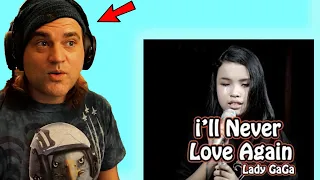 PUTRI ARIANI REACTION - Lady Gaga - i'll never love again