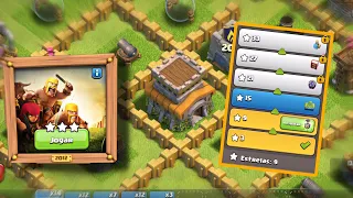 Facilmente 3 Estrelas no Desafio2012 (Clash of Clans)