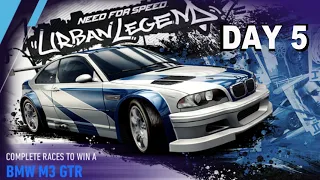 Need For Speed No Limits | BMW M3 GTR ( Day 5 - Urban Legend )