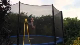 Tricks På trampolin