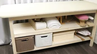 Утюжильно - раскроечный стол. Мy ironing and cutting table for home.