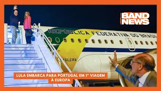 Lula embarca para Portugal em 1ª viagem à Europa | BandNewsTV
