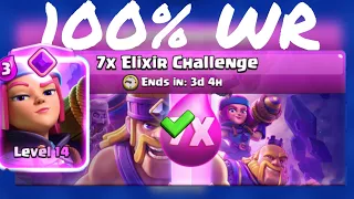 7x Elixir Challenge 100% Winrate Deck