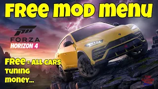 Forza Horizon 4 Free Mod Menu - Free Cars Money Tuning and more - 2024 Full options menu Guide