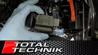 How to Diagnose & Remove Climate Control Motor - Audi A4 S4 RS4 - B6 B7 -  TOTAL TECHNIK