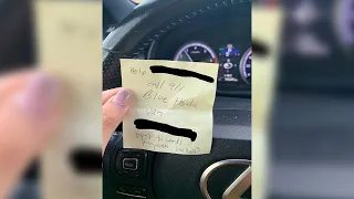 'Call 911': AZ kidnapping victim alerts authorities with note