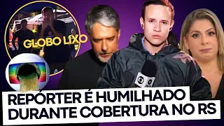 REPÓRTER DA GLOBO PASSA VERGONHA AO VIVO NO RS