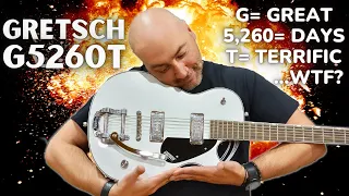 Gretsch G5260T Electromatic Jet Baritone | Bigsby's In The House!