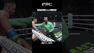 ONE MONTH AGO: Benavidez Bullied His Way to a TKO3 Victory Over Lemieux