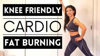 Knee Friendly Fat Burning Cardio Workout / Low Impact HIIT Cardio For Bad Knees / Standing Cardio