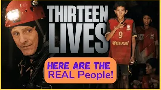 Thirteen lives - Here Are The Real People | Cast Vs. Real Life