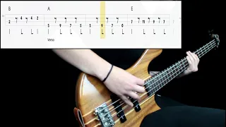 PXNDX - Los Malaventurados No Lloran (Bass Cover) (Play Along Tabs In Video)