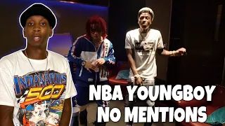 THIS BEAT! YoungBoy Never Broke Again - No Mentions [Official Music Video] REACTION
