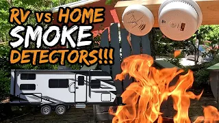 I Test an RV Smoke Detector vs Home Smoke & CO Detector from X-Sense Model SC01