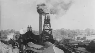 Coal Mine At Comrie Colliery - 1945 British Council Film Collection - CharlieDeanArchives