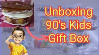 Unboxing 90's Kids Return Gift Box | Innovative Return Gift Ideas | 90s kids