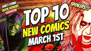 TOP 10 New Comic Books March 1st 2023 🔥 REVIEWS, COVERS, & SPOILERS