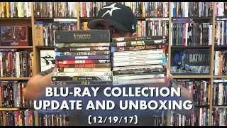 BLURAY COLLECTION UPDATE AND UNBOXING (12/19/17)