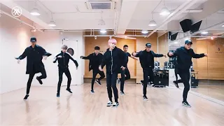 Monsta X Fighter Dance Practice Video Mirrored Slow 75%