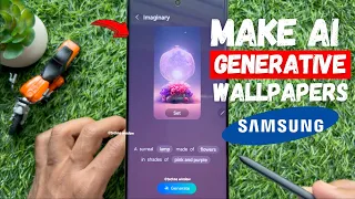 How to Make and Use AI Generative Wallpapers on Your Samsung Galaxy S23/S24 Ultra