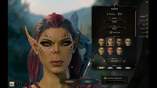 Baldur's Gate 3 - EVERY face and hairstyle in the character creator (full release)
