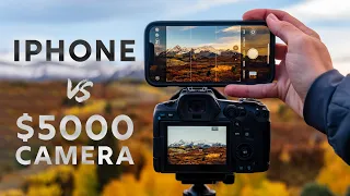 $5,000 Pro Camera VS iPhone 13 Pro | Can You See the Difference?