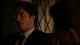 TVD 7x6 - Damon talks about his desire of starting a "real human family" with Elena | Delena HD