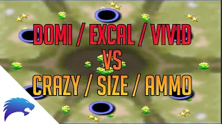 Mega 3v3 Expert Challenge | domi/excal/vivid vs crazy/size/ammo | Defcon Only | BO13 | $150 prize