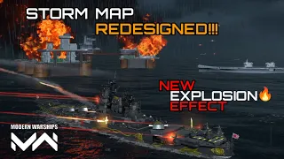 New Storm Map Redesigned Review | Modern Warships Alpha Test