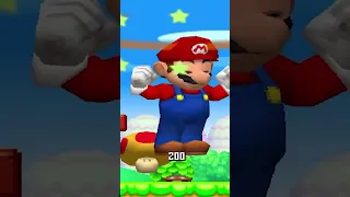 Mega Mushroom in All 2D Super Mario Gamestyles