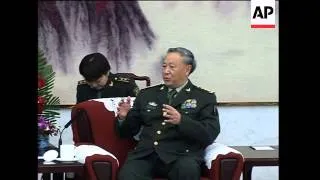 US Army Gen Casey meets PLA chief of General Staff, Taiwan sots