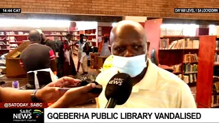 Public library in Motherwell in Gqeberha vandalised