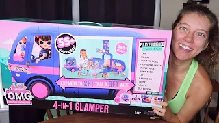 LOL Surprise OMG 4 in 1 Glamper Unboxing Review