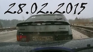 Свежая подборка аварии и дтп за февраль 2015 №22 Car crash compilation 2015 аварии и дтп