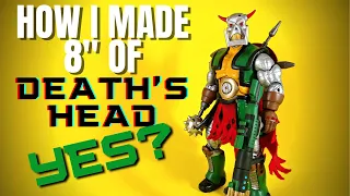Turorial! How I Made My Custom Death's Head Transformers/Marvel Legends Figure!
