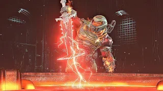 DOOM ETERNAL - Doomguy Wields Crucible Sword (4K 60FPS)