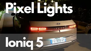 2021 Ioniq 5 Pixel Lights review - amazing exterior and interior lighting