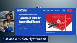 F-35 and A-10 Close Air Support Flyoff Report Review and Analysis