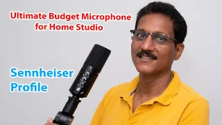 Sennheiser Profile USB Microphone for Home Studio😲Unboxing in Telugu...