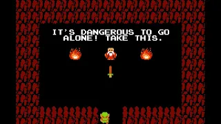 The Legend of Zelda NES First Quest 100% Items No Deaths 01:19:30 (No Commentary)