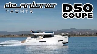 BOOTE TV - Neues Flaggschiff von De Antonio mit 2x 600PS  | D50 COUPE