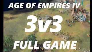 Age of Empires IV - Full Multiplayer Game 3v3