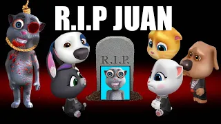 R.I.P. JUAN  Talking Tom and Friends - AMONG US