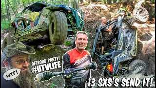 #UTVLIFE | Hitting Hogs Back 2.0 - BEST SXS Trail Riding - RZR Turbo, X3, RMAX4, KRX, Maverick Sport