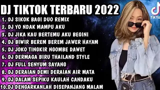 DJ TIKTOK TERBARU 2022 | DJ SIKOK BAGI DUO REMIX | DJ JIKA KAU BERTEMU AKU BEGINI FULL BASS